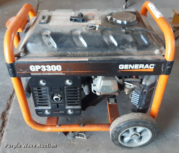 image for item NY9705 Generac GP3300 generator