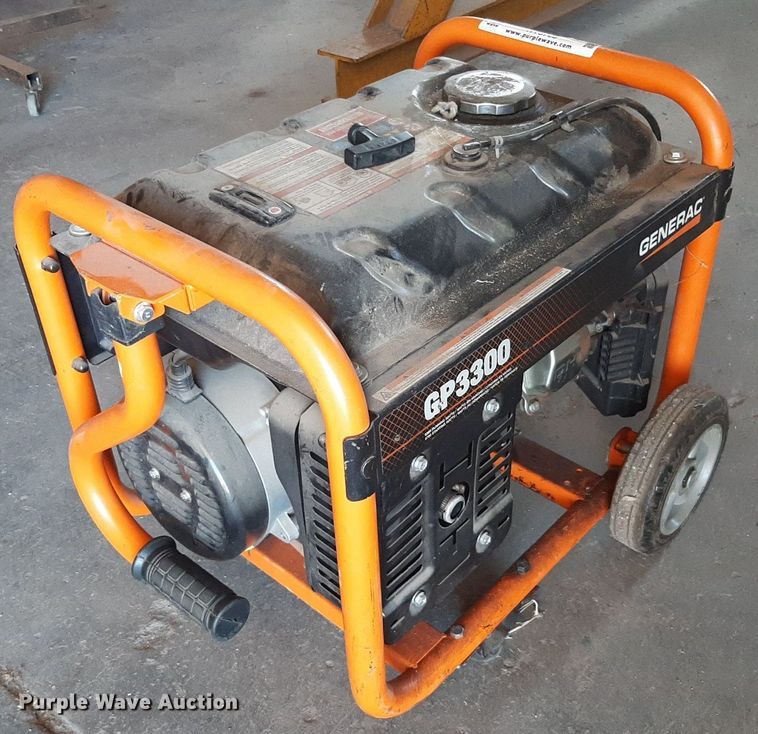 image for item NY9705 Generac GP3300 generator