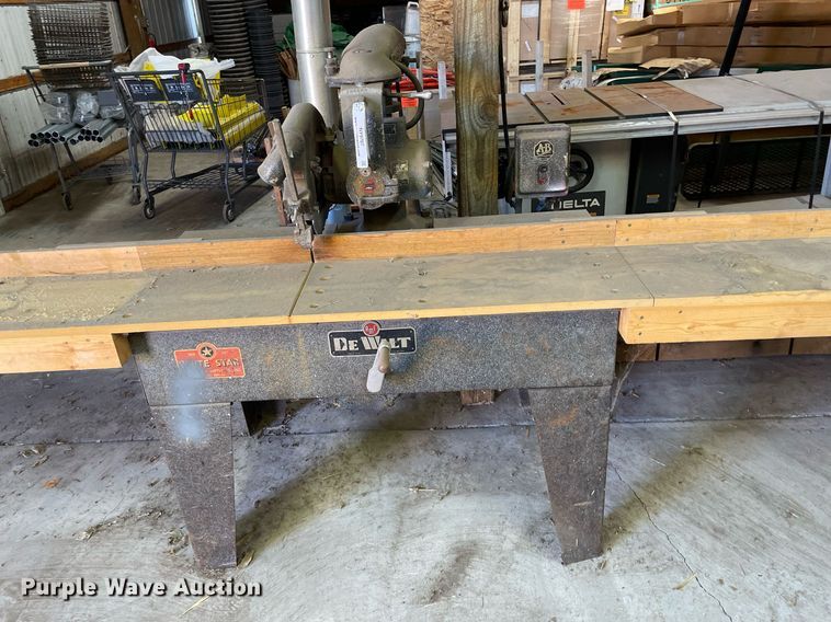 image for item NY9707 DeWalt R2 radial arm saw