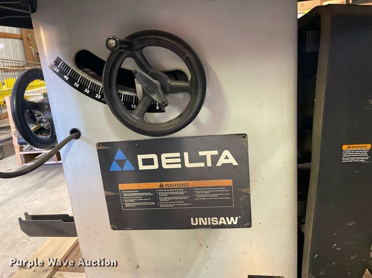 image for item NY9708 Delta unisaw