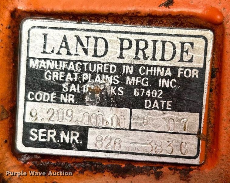 image for item DI7984 Land Pride RCR1860  rotary mower