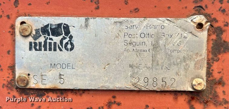 image for item DI7985 Rhino SE5  rotary mower