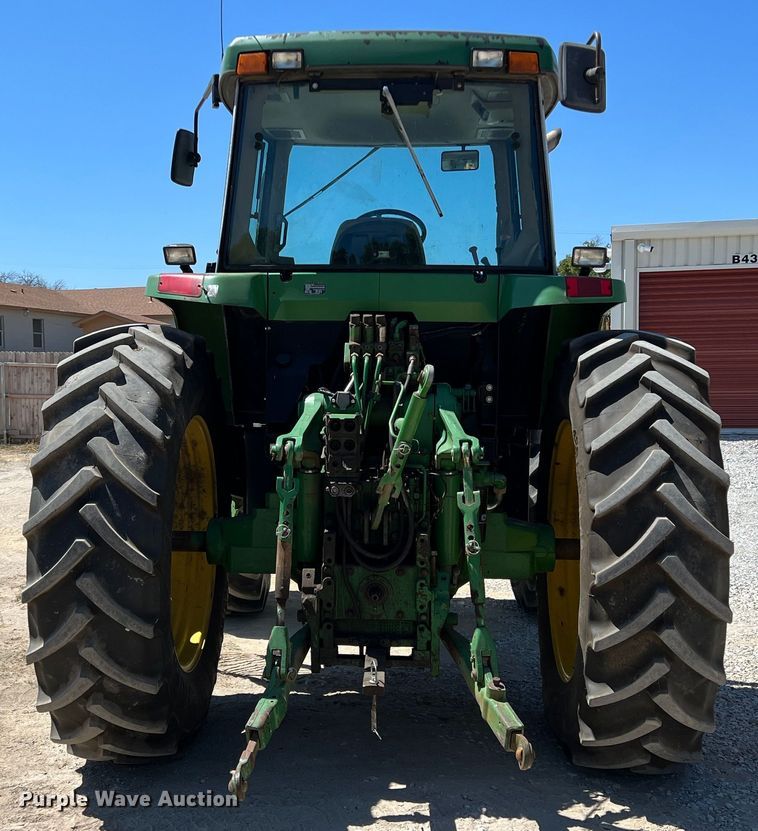 image for item DN3130 1997 John Deere 7810  MFWD tractor