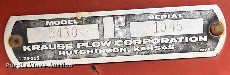 image for item DN3146 Krause 5430  no-till grain drill