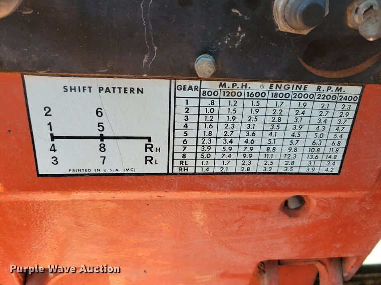 image for item DN4059 1967 Allis Chalmers 190XT  tractor