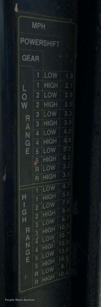 image for item DN4740 1985 Steiger Cougar KR-1280  4WD tractor