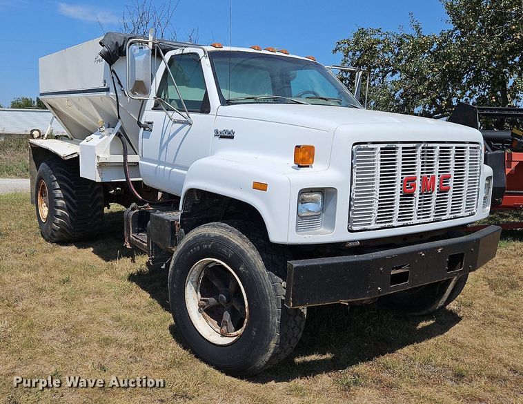 image for item DP2373 1993 GMC TopKick  spreader truck