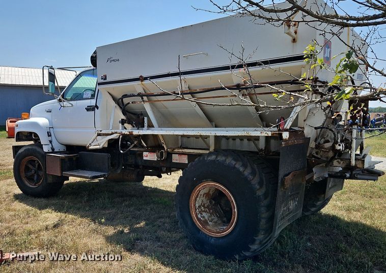 image for item DP2373 1993 GMC TopKick  spreader truck