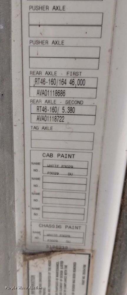 image for item DP3375 2002 Volvo VHD feed mixer truck