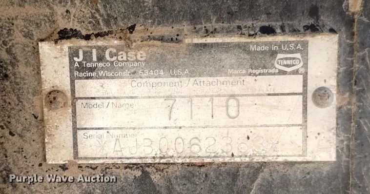 image for item DP3378 Case IH 7110 tractor