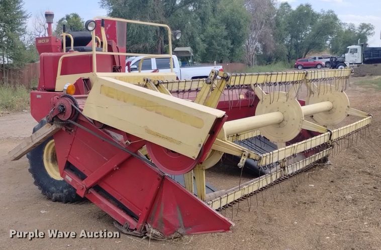 image for item DP3397 New Holland 903  swather / windrower