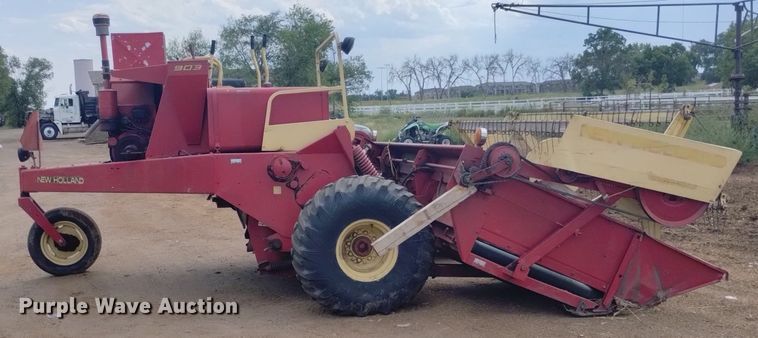 image for item DP3397 New Holland 903  swather / windrower