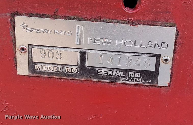 image for item DP3397 New Holland 903  swather / windrower