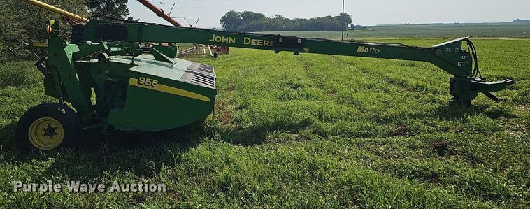 image for item DQ0254 2016 John Deere 956  swather / windrower