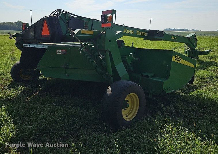 image for item DQ0254 2016 John Deere 956  swather / windrower