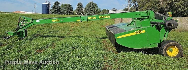 image for item DQ0254 2016 John Deere 956  swather / windrower