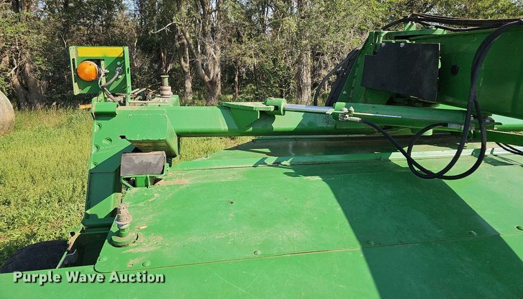 image for item DQ0254 2016 John Deere 956  swather / windrower
