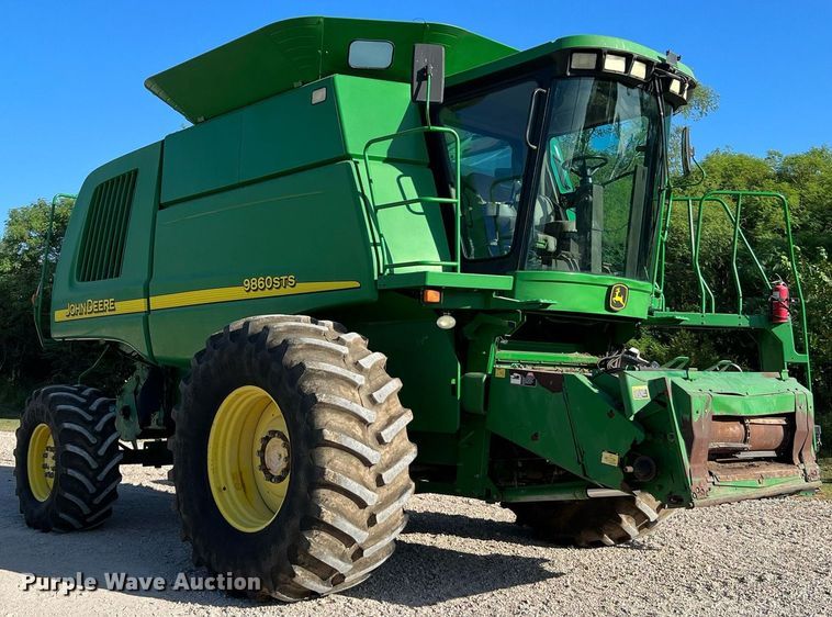 image for item DQ2161 2005 John Deere 9860 STS  combine