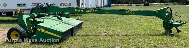 image for item HN9952 2009 John Deere 956  swather / windrower