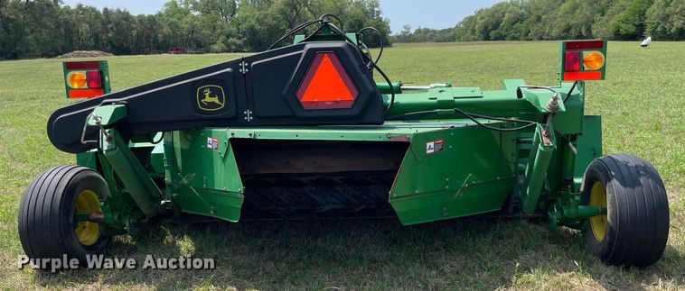 image for item HN9952 2009 John Deere 956  swather / windrower