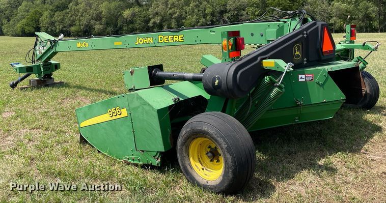 image for item HN9952 2009 John Deere 956  swather / windrower