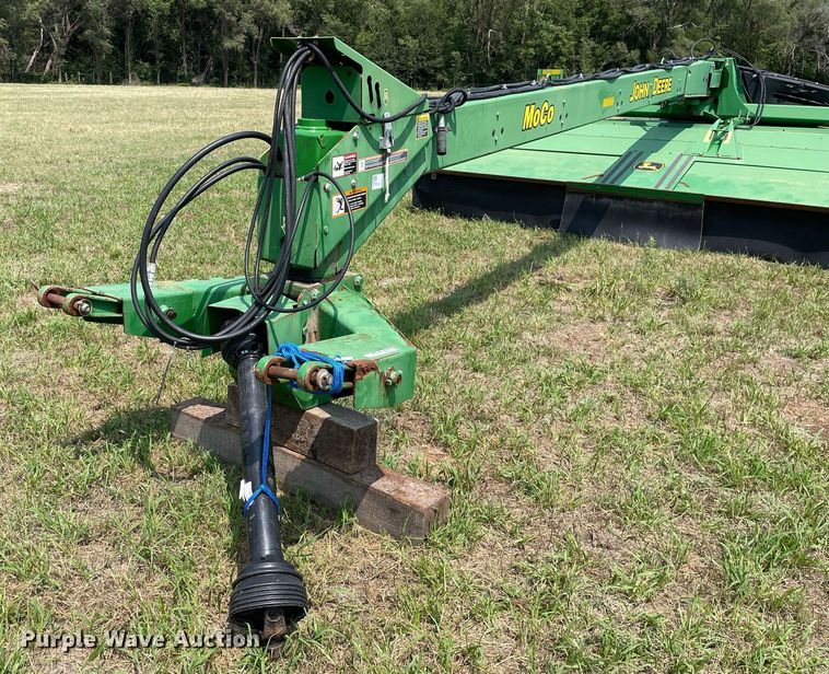 image for item HN9952 2009 John Deere 956  swather / windrower