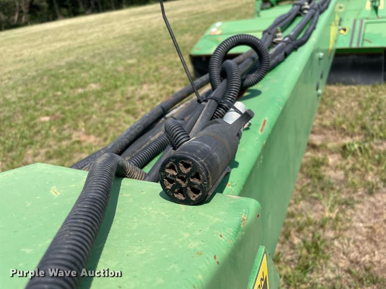 image for item HN9952 2009 John Deere 956  swather / windrower