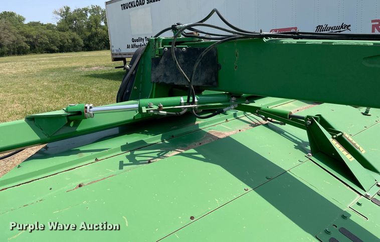 image for item HN9952 2009 John Deere 956  swather / windrower