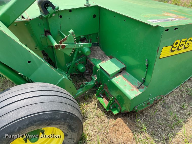 image for item HN9952 2009 John Deere 956  swather / windrower