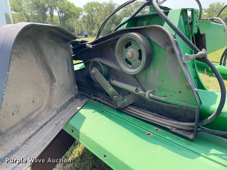 image for item HN9952 2009 John Deere 956  swather / windrower