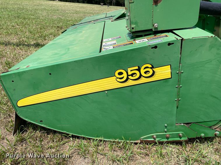 image for item HN9952 2009 John Deere 956  swather / windrower
