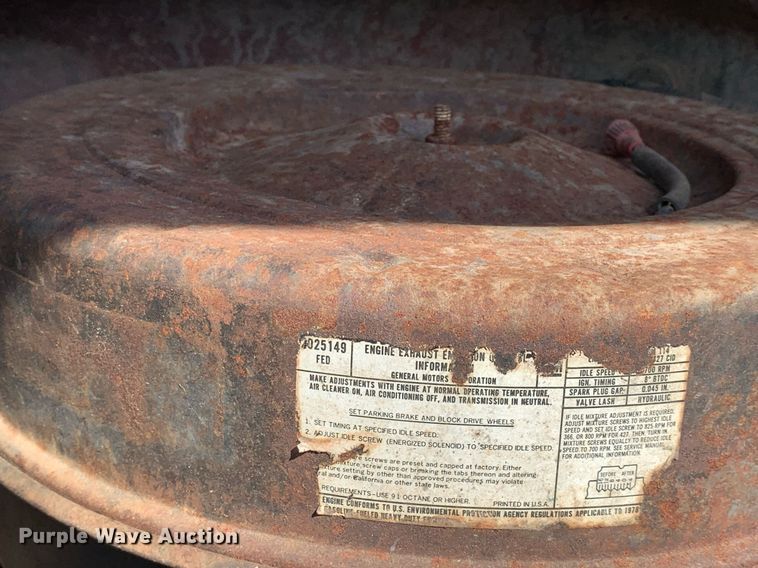 image for item LH9633 1979 Chevrolet C70  grain truck