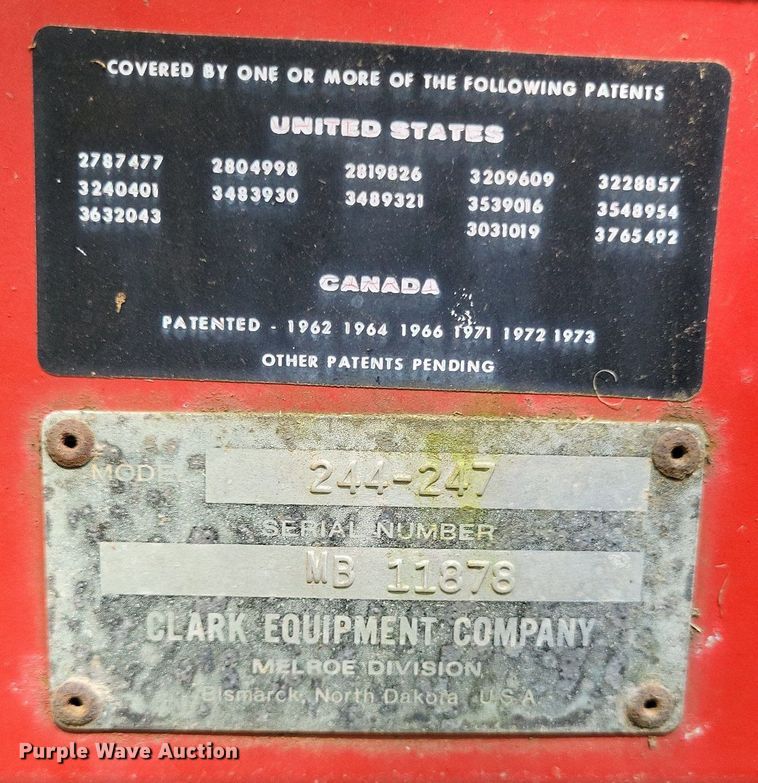 image for item LS9667 Melroe 244 grain drill