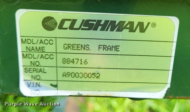 image for item LS9678 (2) Cushman Greensaver 884716 aerators