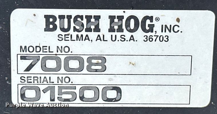 image for item ML9141 Bush Hog 7008  blade