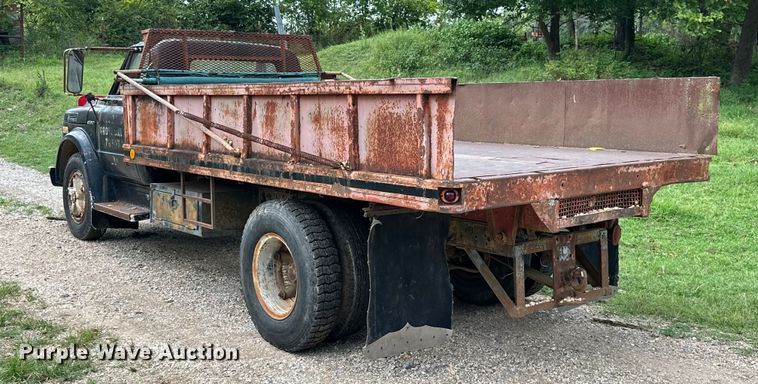 image for item ML9154 1969 Chevrolet C60  dump flatbed truck