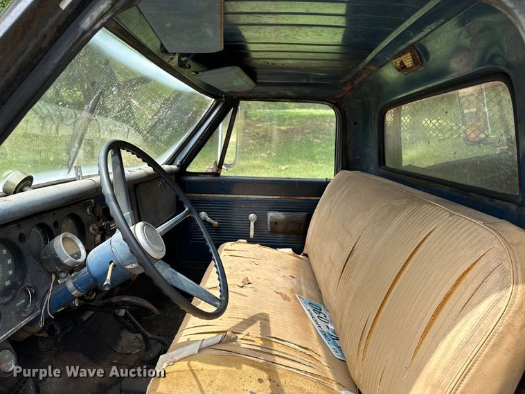 image for item ML9154 1969 Chevrolet C60  dump flatbed truck