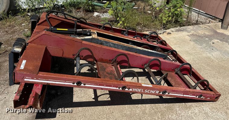 image for item ML9157 Hoelscher 100  skid steer bale accumulator grapple
