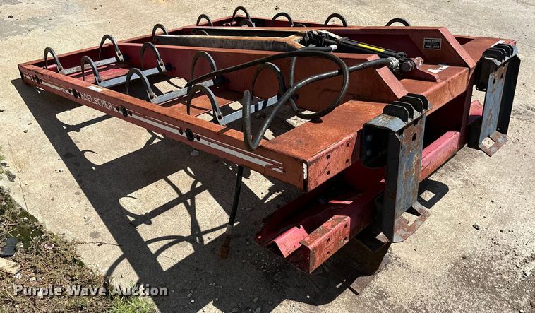 image for item ML9157 Hoelscher 100  skid steer bale accumulator grapple