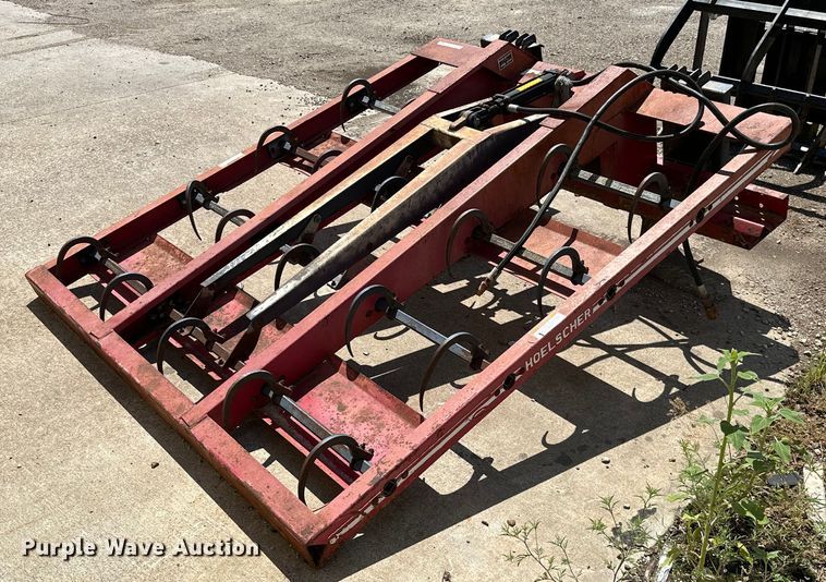 image for item ML9157 Hoelscher 100  skid steer bale accumulator grapple