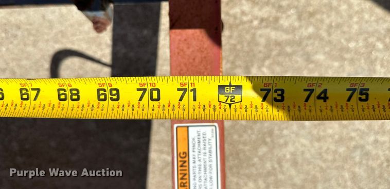 image for item ML9157 Hoelscher 100  skid steer bale accumulator grapple