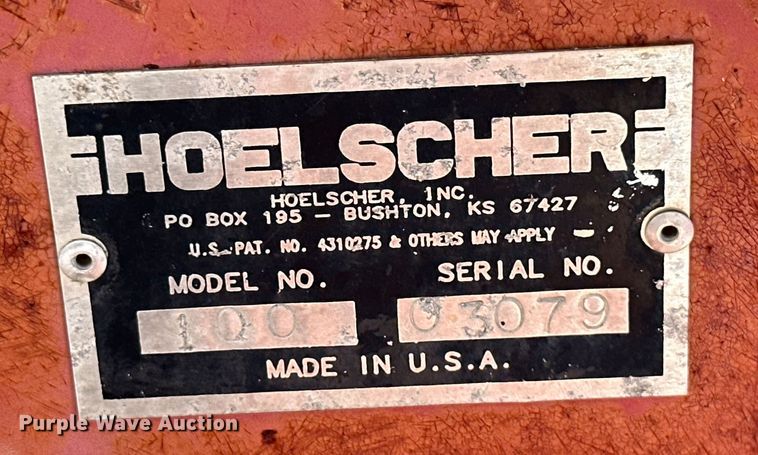 image for item ML9157 Hoelscher 100  skid steer bale accumulator grapple