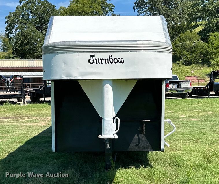 image for item ML9195 1991 Turnbow Trailers  horse trailer