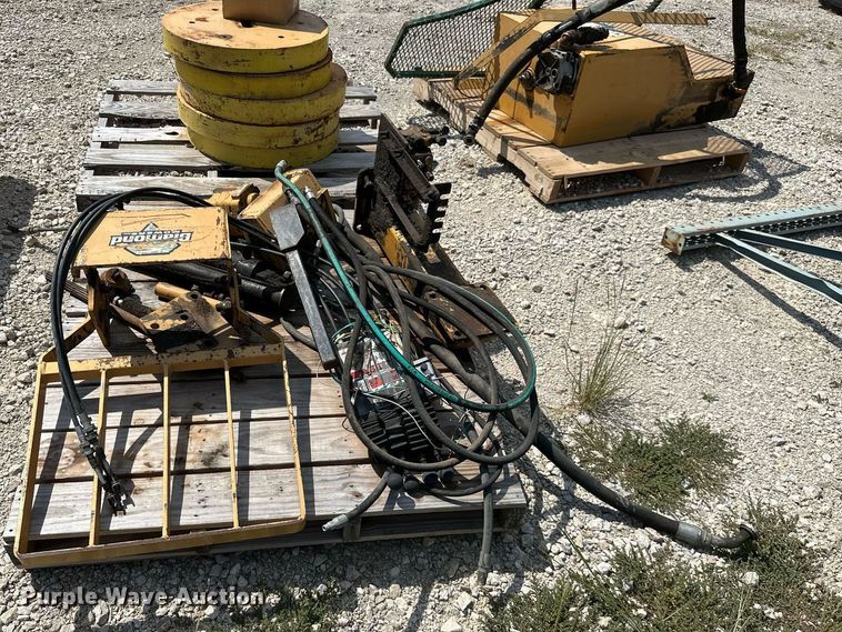 image for item ML9240 Diamond Mowers  side boom rotary mower