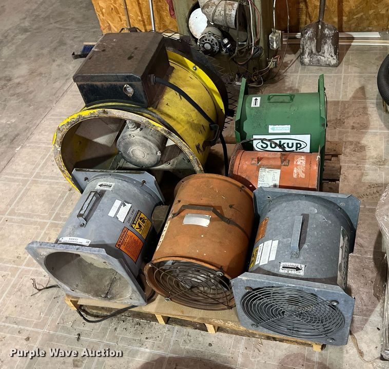 image for item NA9093 (9) grain dryer fans