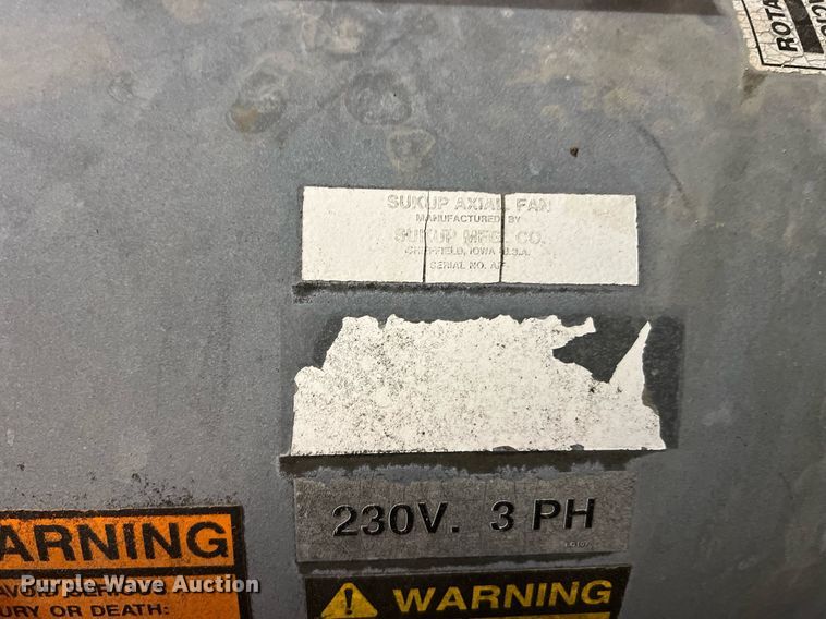 image for item NA9093 (9) grain dryer fans