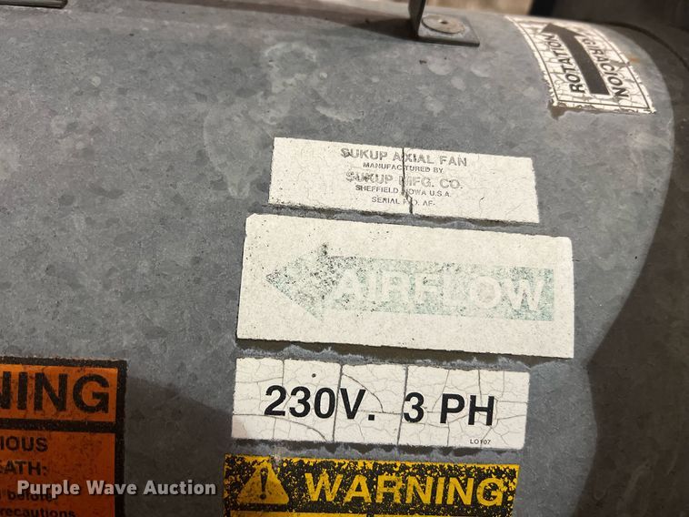 image for item NA9093 (9) grain dryer fans