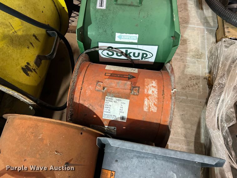 image for item NA9093 (9) grain dryer fans