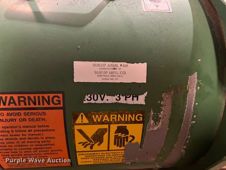 image for item NA9093 (9) grain dryer fans