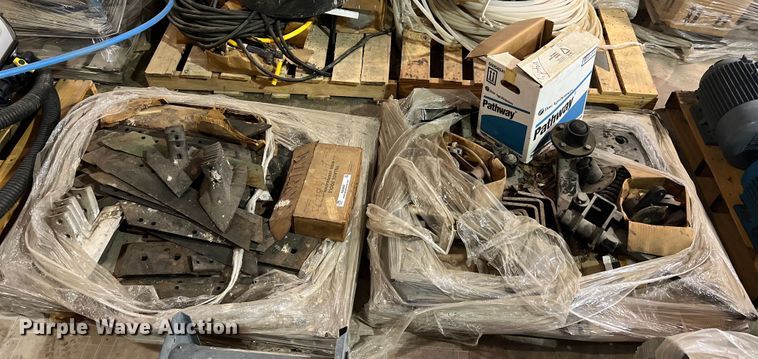 image for item NA9094 (2) pallets of applicator bar parts